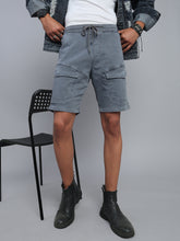 Steel Grey Comfort Fit Shorts
