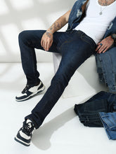 Blue Slim Fit Stretchable Jeans