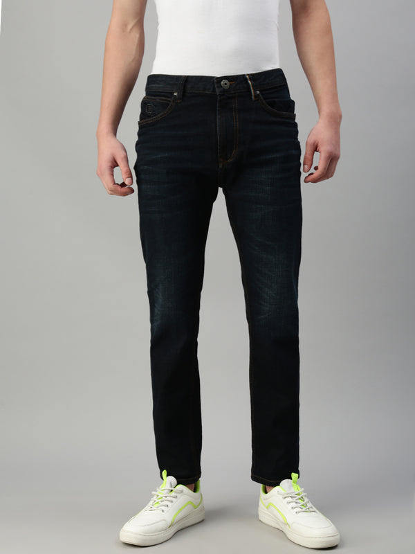 Dark Blue Vintage Selvedge Slim Fit Stretchable Jeans