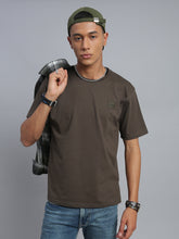 Army Green Polo Cotton T-Shirt