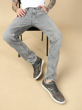 Light Gray Slim Fit Stretchable Jeans