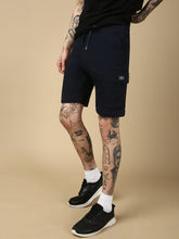Navy Blue Relax Fit Shorts