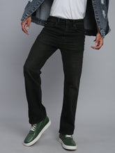 Black Vintage Boot Cut Fit Stretchable Jeans