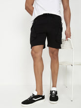 Black Relax Fit Shorts
