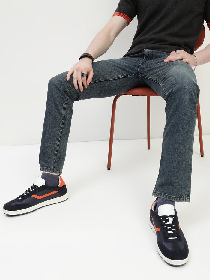 Vintage Gray Comfort Slim Fit Stretchable Jeans