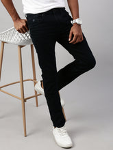 Blue Green Raw Wash Slim Fit Jeans