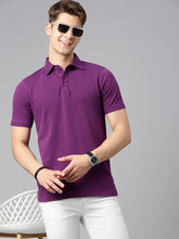Magenta Polo T-Shirt