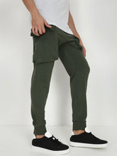 Olive Relax Fit Cross Pocket Lower
