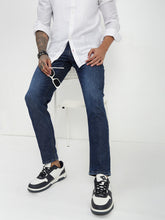 Blue Slim Fit Stretchable Jeans