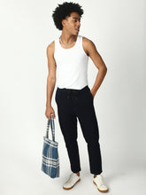 Blue Anti Fit Stretchable Jogger