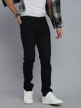 Black Comfort Slim Fit Stretchable Jeans