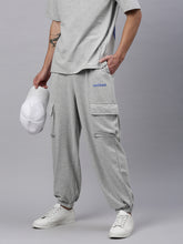 Light Gray Cotton Oversize Lower