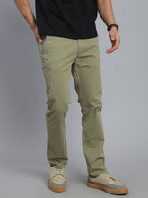 Sage Green Comfort Slim Fit Chinos Paint
