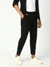 Black Slim Fit Stretchable Jogger