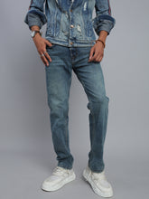 Mild Blue Vintage Regular Straight Fit Stretchable Jeans