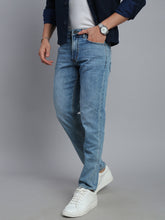 Light Blue Comfort Fit Stretchable Jeans