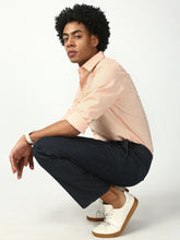 Vintage Blue Relax Fit Cross Pocket Cotton Pant