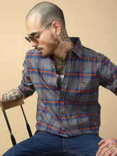 Checks Full Sleeve Relax Shirt With Pocket
