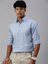 Sky Blue Full Sleeve Shartin Shirt Without Pocket