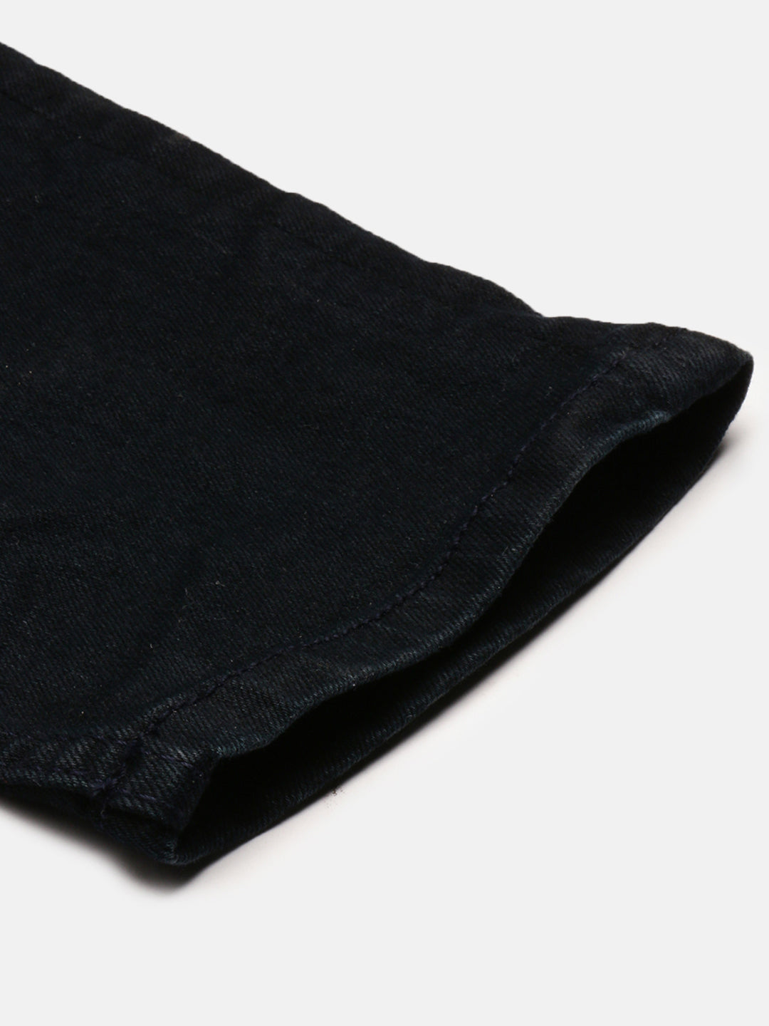 Blue Green Raw Wash Slim Fit Jeans