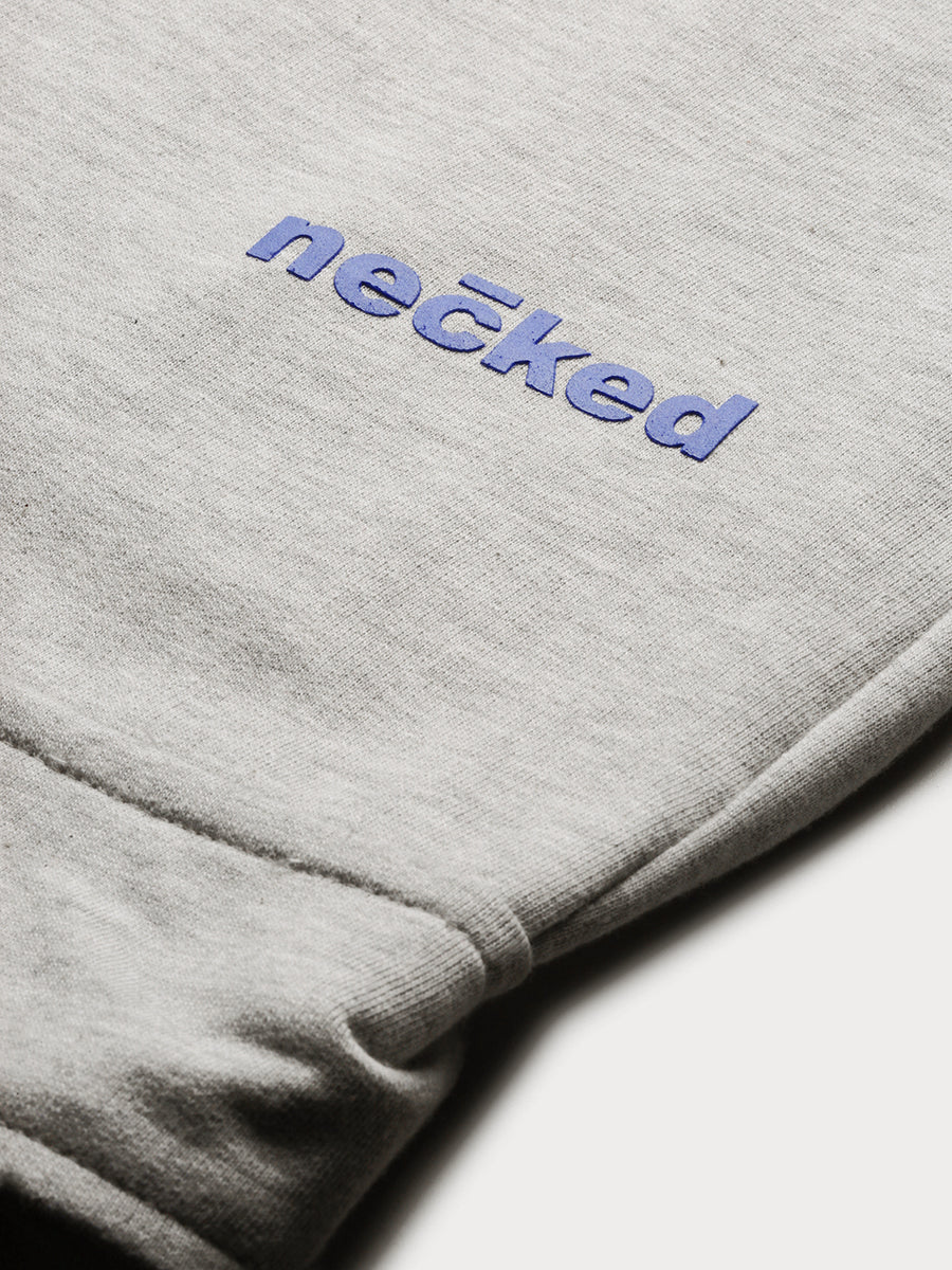 Light Gray Cotton Oversize Lower