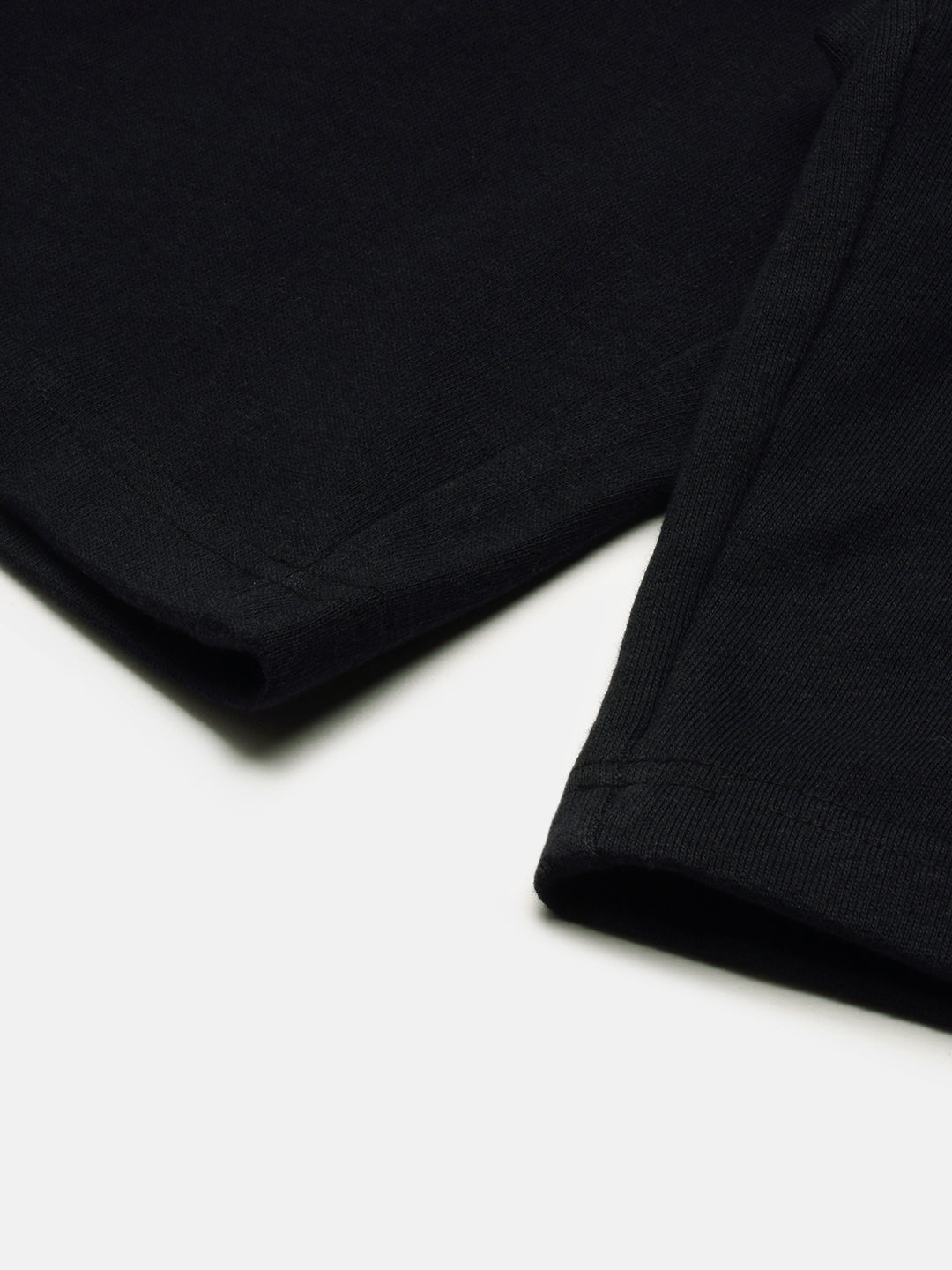 Black Regular Fit Shorts For Men’s