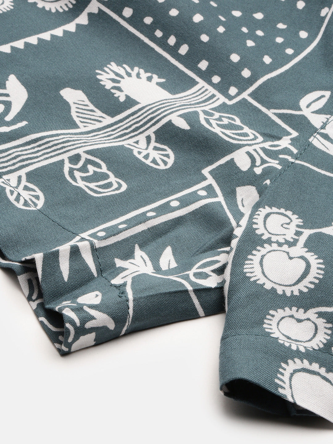 Printed Regular Fit Co-Ords For Men’s