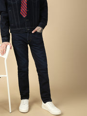Blue Slim Fit Stretchable Jeans