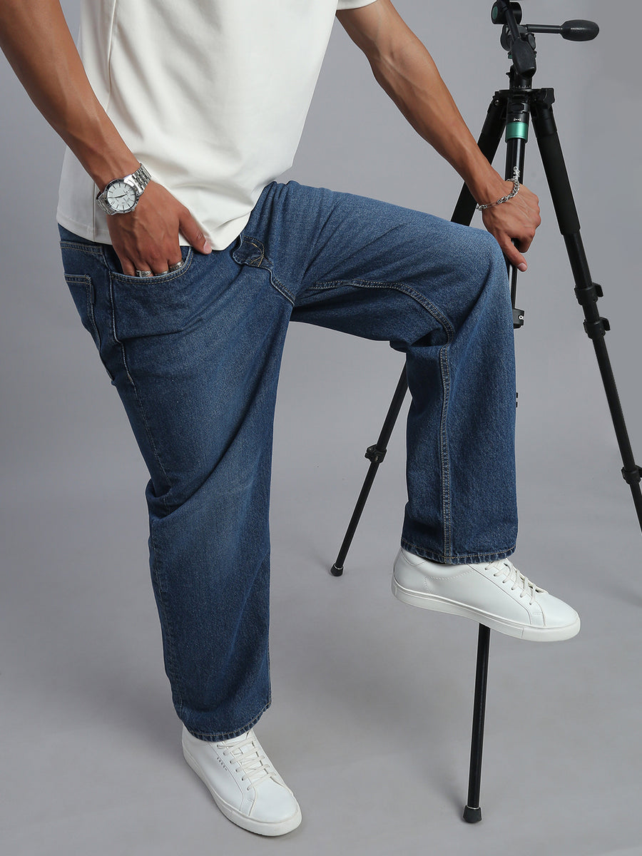 Blue Ultra Baggy Fit Jeans