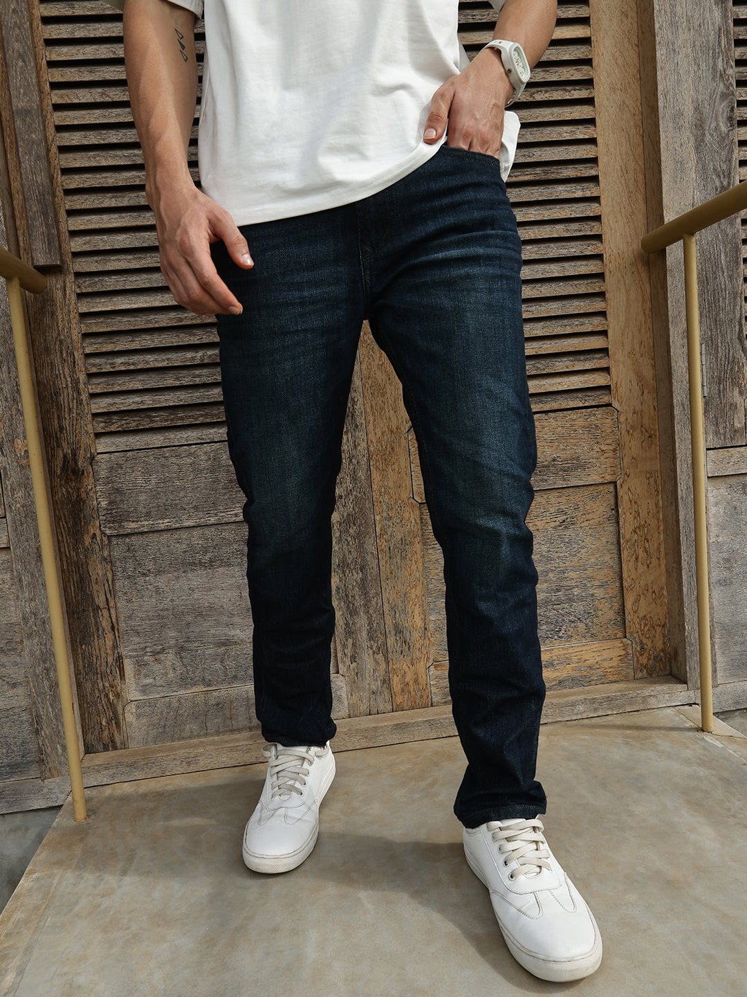 Vintage Blue Stretchable Jeans