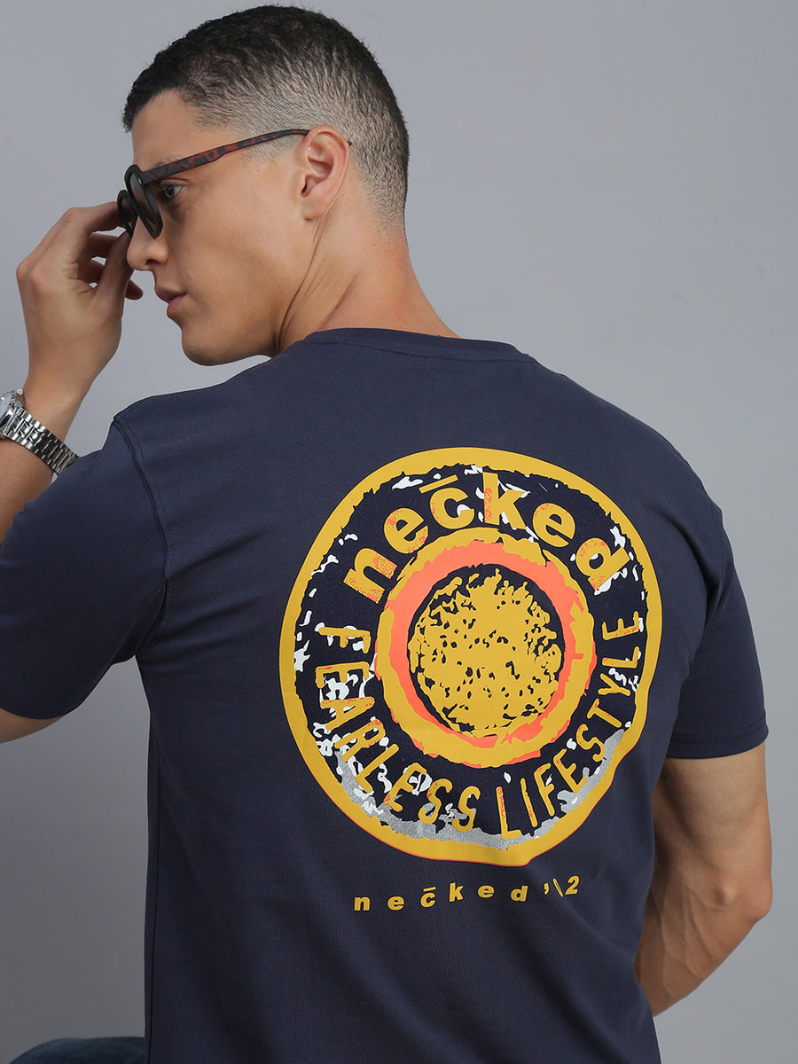 Blue Polo Cotton T-Shirt