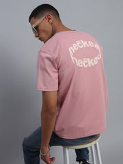 Blush Pink Polo Cotton T-Shirt