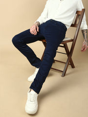 Navy Blue Skinny Fit Stretchable Jeans