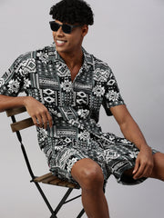 Printed Regular Fit Co-Ords For Men’s