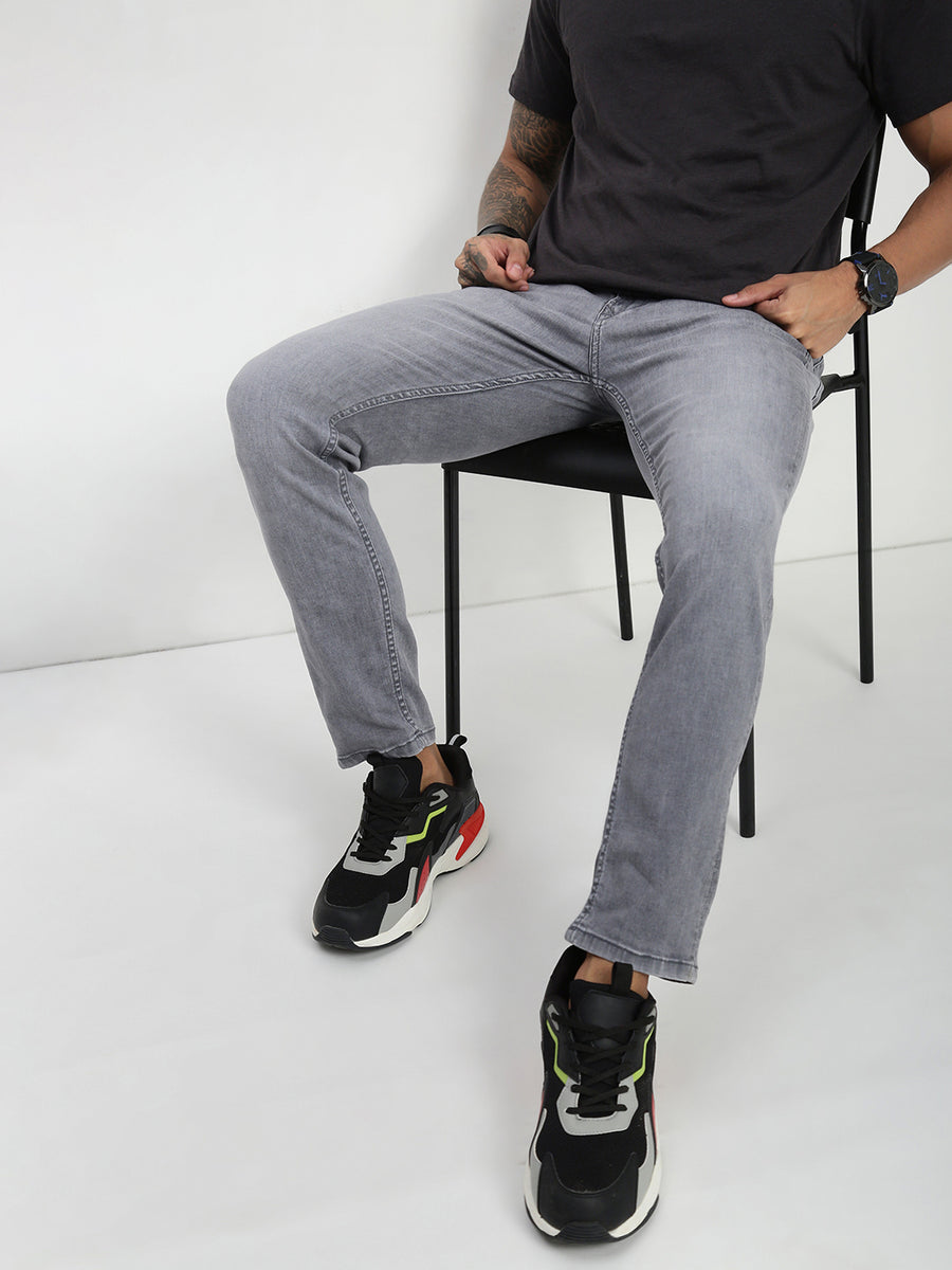 Gray Slim Fit Jeans