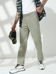 Light Pista Straight Fit Cotton Pant