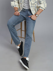 Blue Vintage Comfort Slim Fit Stretchable Jeans