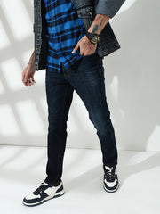 Dark Blue Slim Fit  Jeans