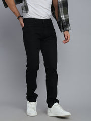 Black Comfort Slim Fit Stretchable Jeans