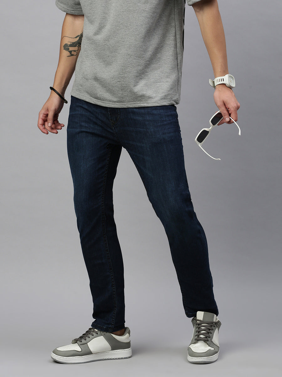 Vintage Blue Skinny Stretchable Jeans