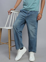 Light Blue Straight Fit Jeans