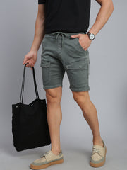 Sage Green Comfort Fit Shorts