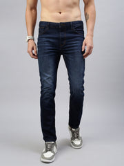 Vintage Dark Blue Stretchable Jeans