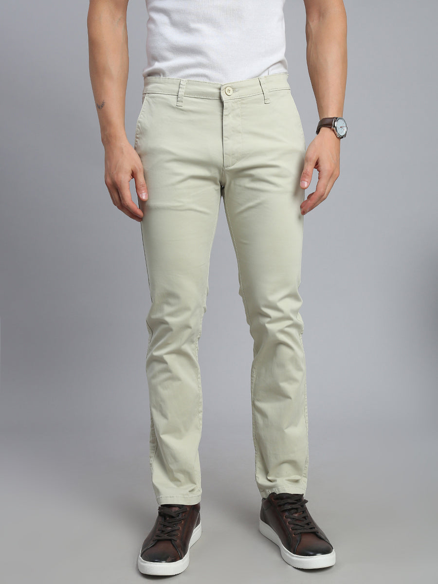 Ivory Comfort Slim Fit Chinos Paint