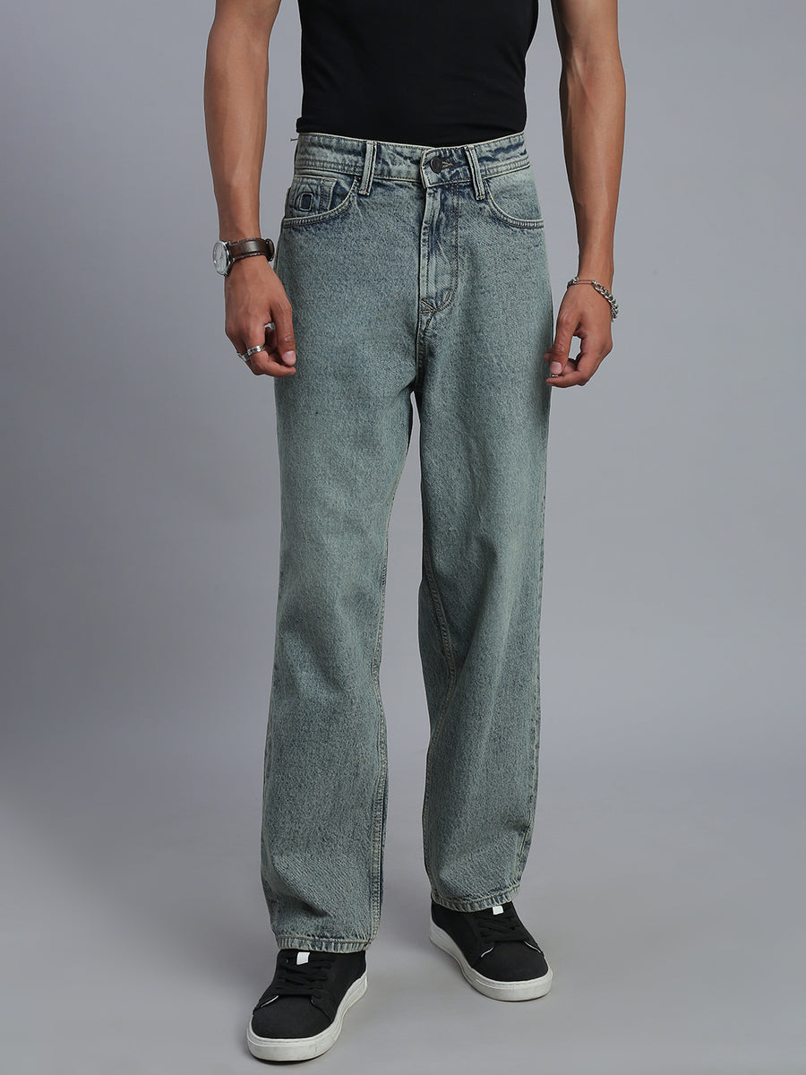 Blue Vintage Ultra Baggy Fit Jeans