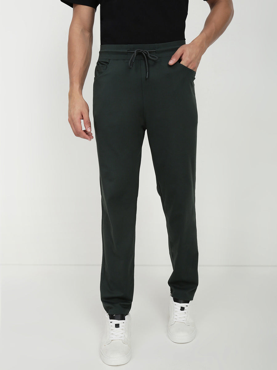 Green  Relax Fit Cross Pocket Lower