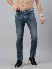 Vintage Mild Blue Slim Fit Stretchable Jeans
