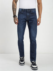 Blue Slim Fit Stretchable Jeans