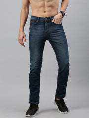 Vintage Mild Blue Slim Fit Stretchable Jeans