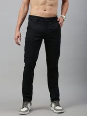 Dark Gray men’s premium cotton cargo pants